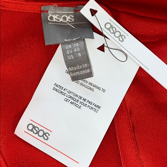 ASOS Red DRESS - Picture 6 of 7